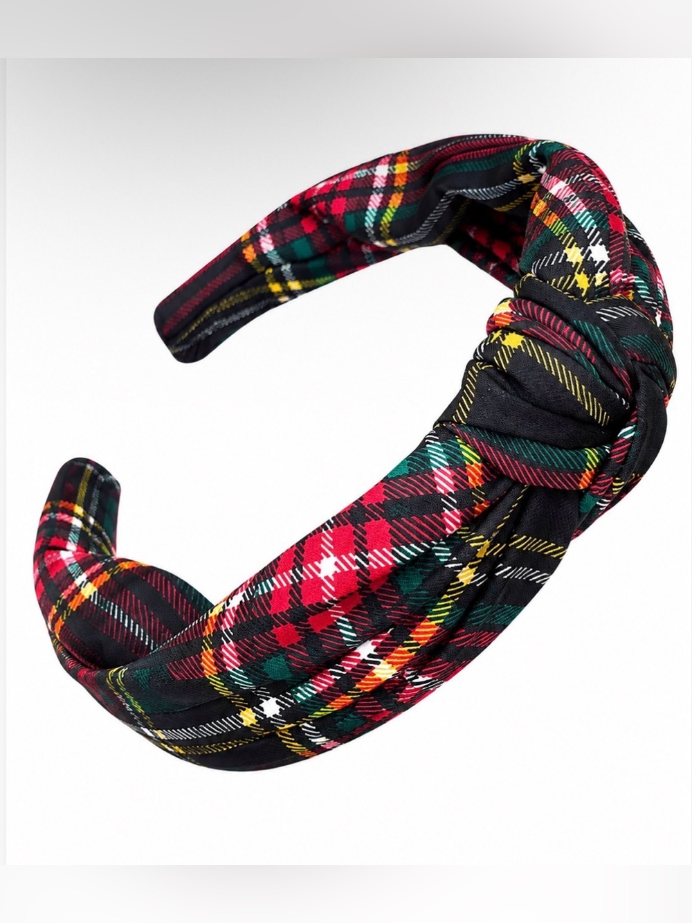 BUY NOW - Tartan/Plaid Top Knot Headband